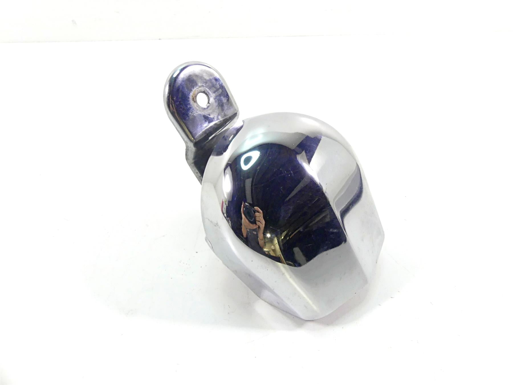 2005 Harley Sportster XL1200 C Horn + Chrome Cover 61300478A 69060-90H {{ shop.shopifyCountryName }} - Mototech271