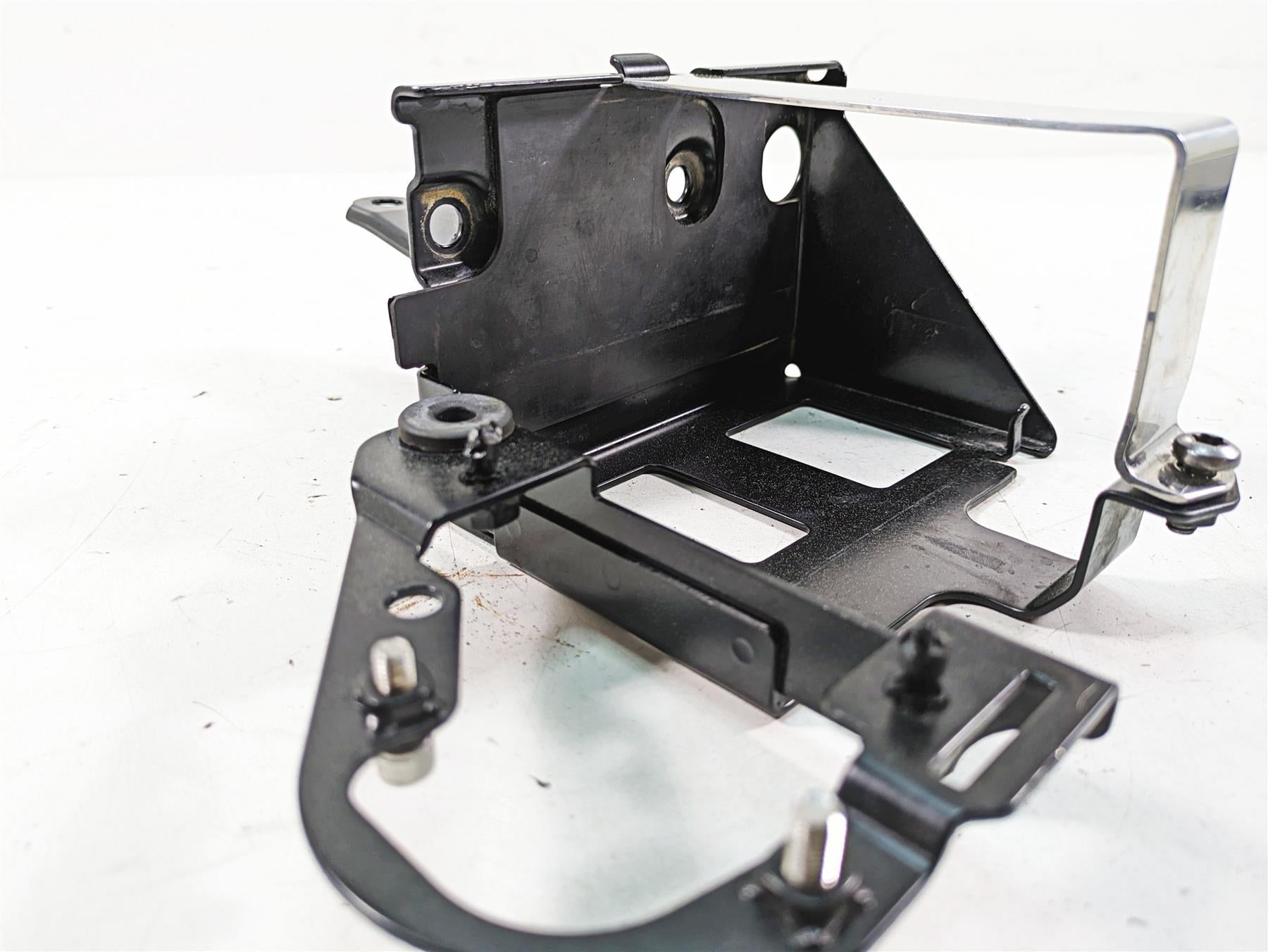 2011 Triumph America Batterybox Battery Box Holder Stay Support + Strap T2500188 {{ shop.shopifyCountryName }} - Mototech271
