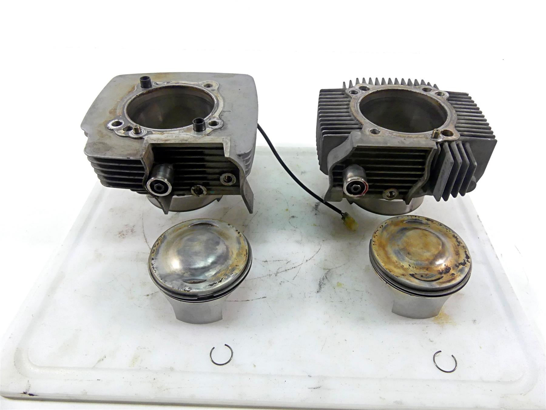 2012 Ducati Monster 1100 EVO Cylinder Jug Piston Set 12021462CC 12221441A {{ shop.shopifyCountryName }} - Mototech271