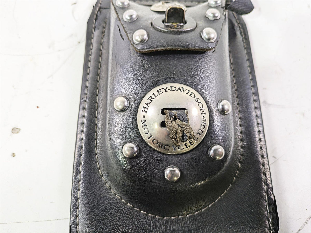 1992 Harley FLSTC Softail Heritage Leather Fuel Tank Panel Dash Bag 91407-00 {{ shop.shopifyCountryName }} - Mototech271