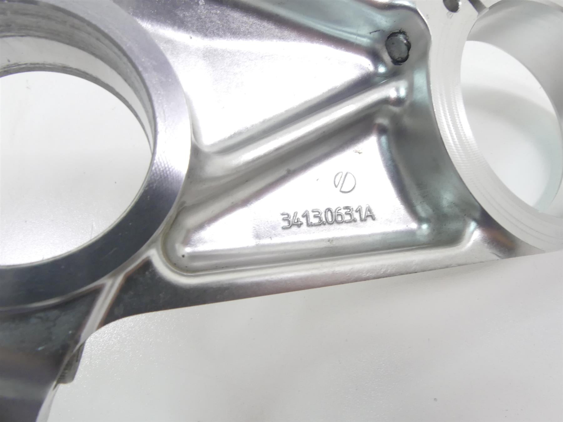 2008 Ducati 1098 S Upper Triple Tree Steering Clamp 53mm Ohlins 34110632A {{ shop.shopifyCountryName }} - Mototech271