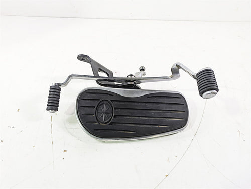 2005 Yamaha XVS650 V-Star Left Floor Board & Shifter - READ 5BN-27412-03-00 | Mototech271