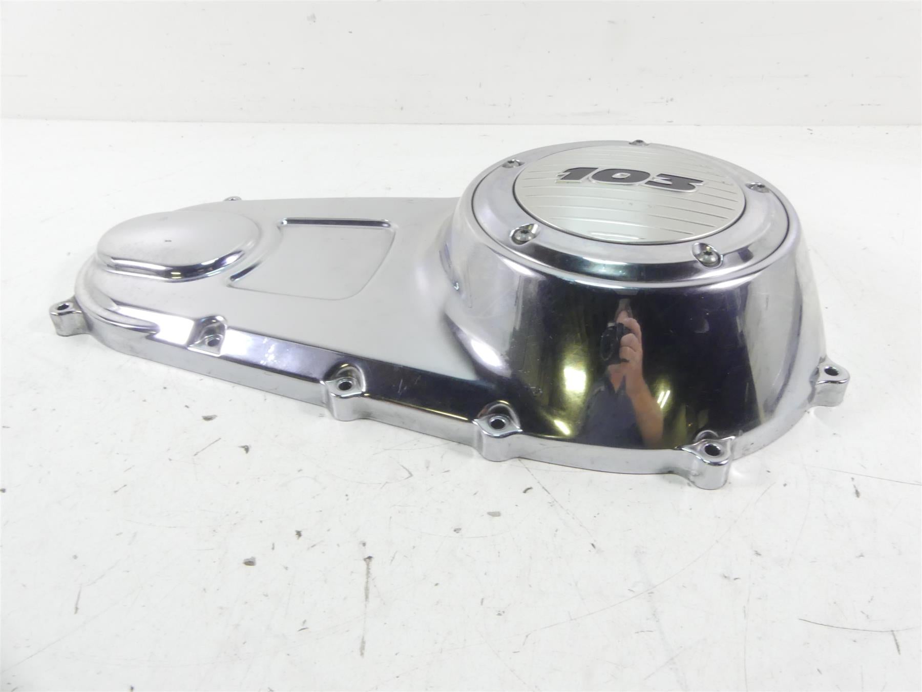 2013 Harley Touring FLHX Street Glide Outer Primary Clutch Cover 103ci 60685-07 {{ shop.shopifyCountryName }} - Mototech271