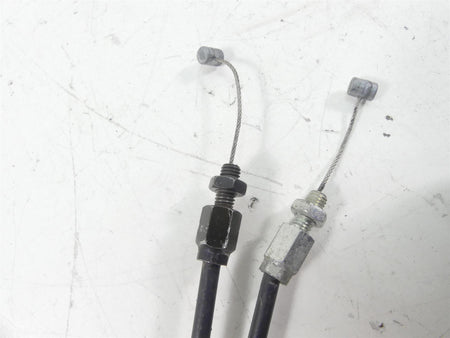 2008 Yamaha FZ1 Fazer Hand Throttle Grip Cable Set 4YR-26240-02-00 4YR-26240-03 {{ shop.shopifyCountryName }} - Mototech271