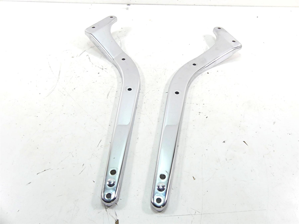 2006 Harley Softail FXSTSI Springer Rear Frame Fender Chrome Braces 60146-06A {{ shop.shopifyCountryName }} - Mototech271