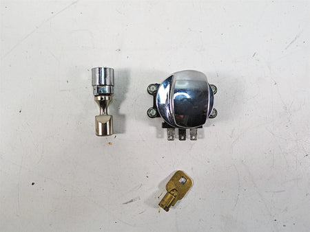 2009 Harley Softail FLSTSB Cross Bones Ignition Switch Steerin Key Lock 71450-04 {{ shop.shopifyCountryName }} - Mototech271