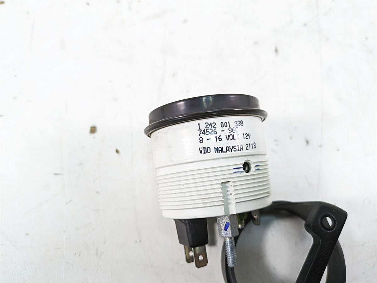 2009 Harley Touring FLHTCU Electra Glide Volt Voltage Meter Gauge 74526-96C {{ shop.shopifyCountryName }} - Mototech271