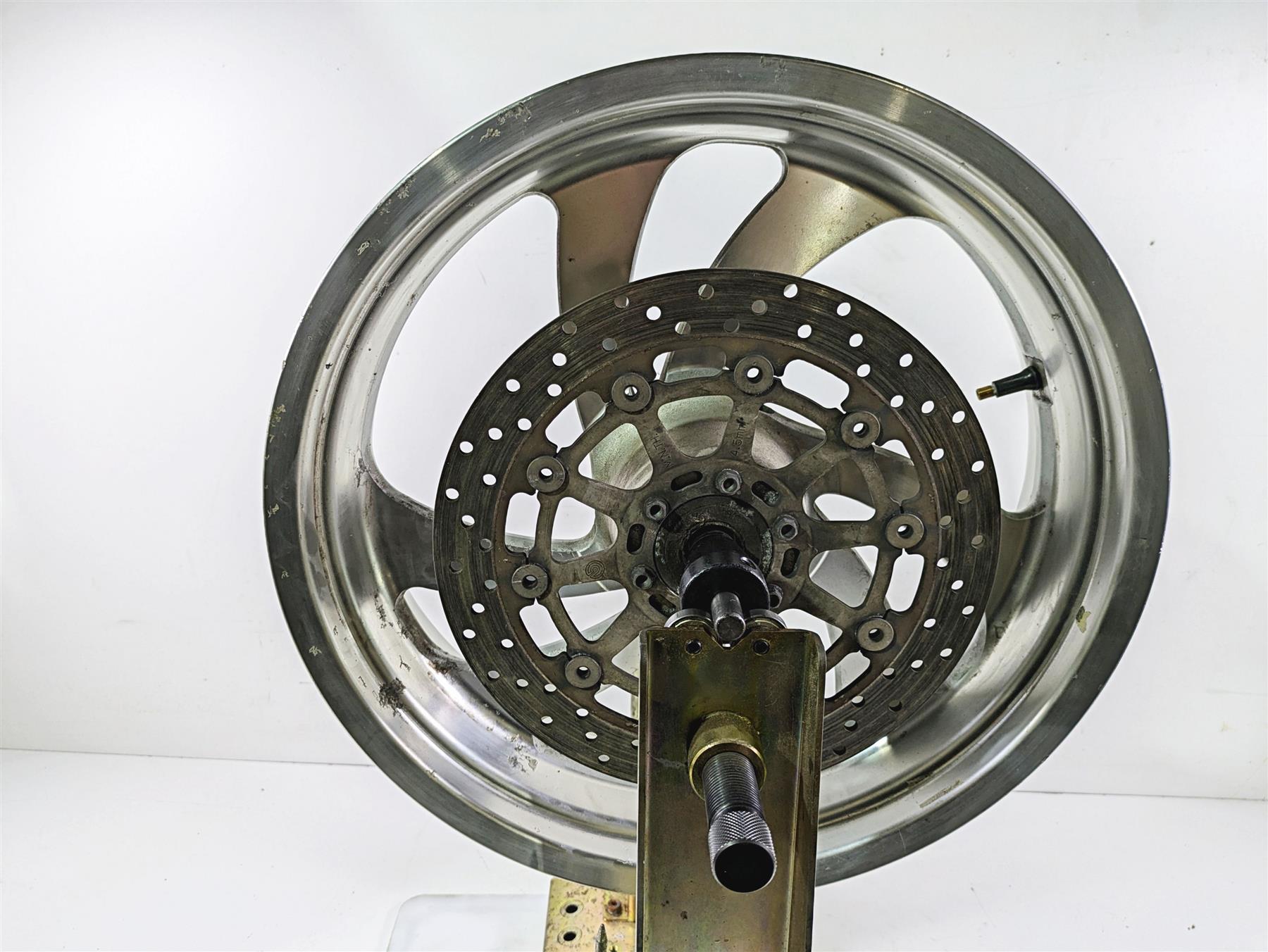 2004 Victory Kingpin Straight 18x5 Cast Rear Wheel Rim 1520632 {{ shop.shopifyCountryName }} - Mototech271