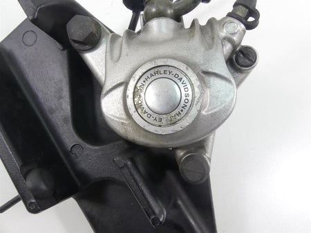 2006 Harley Sportster XL1200 Custom Rear Brake Caliper + Line & Bracket 40968-05 | Mototech271