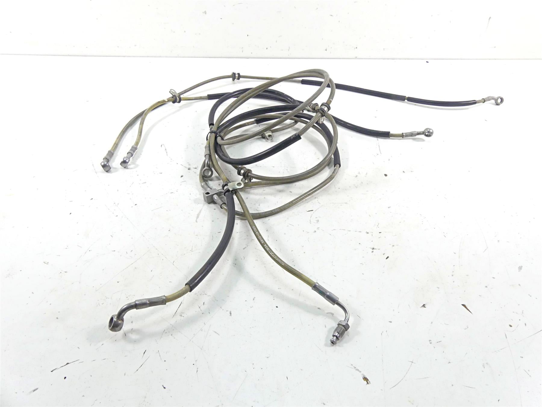 2021 CFMoto Zforce 950 Sport Front Rear Brake Line Hose Set 5BYA-081030 {{ shop.shopifyCountryName }} - Mototech271