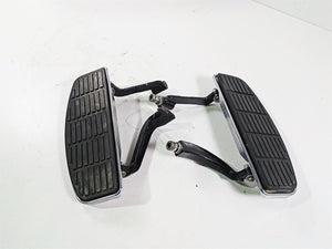 1999 Harley Touring FLHTCUI E-Glide Front Rider Floor Board Set 50621-79A