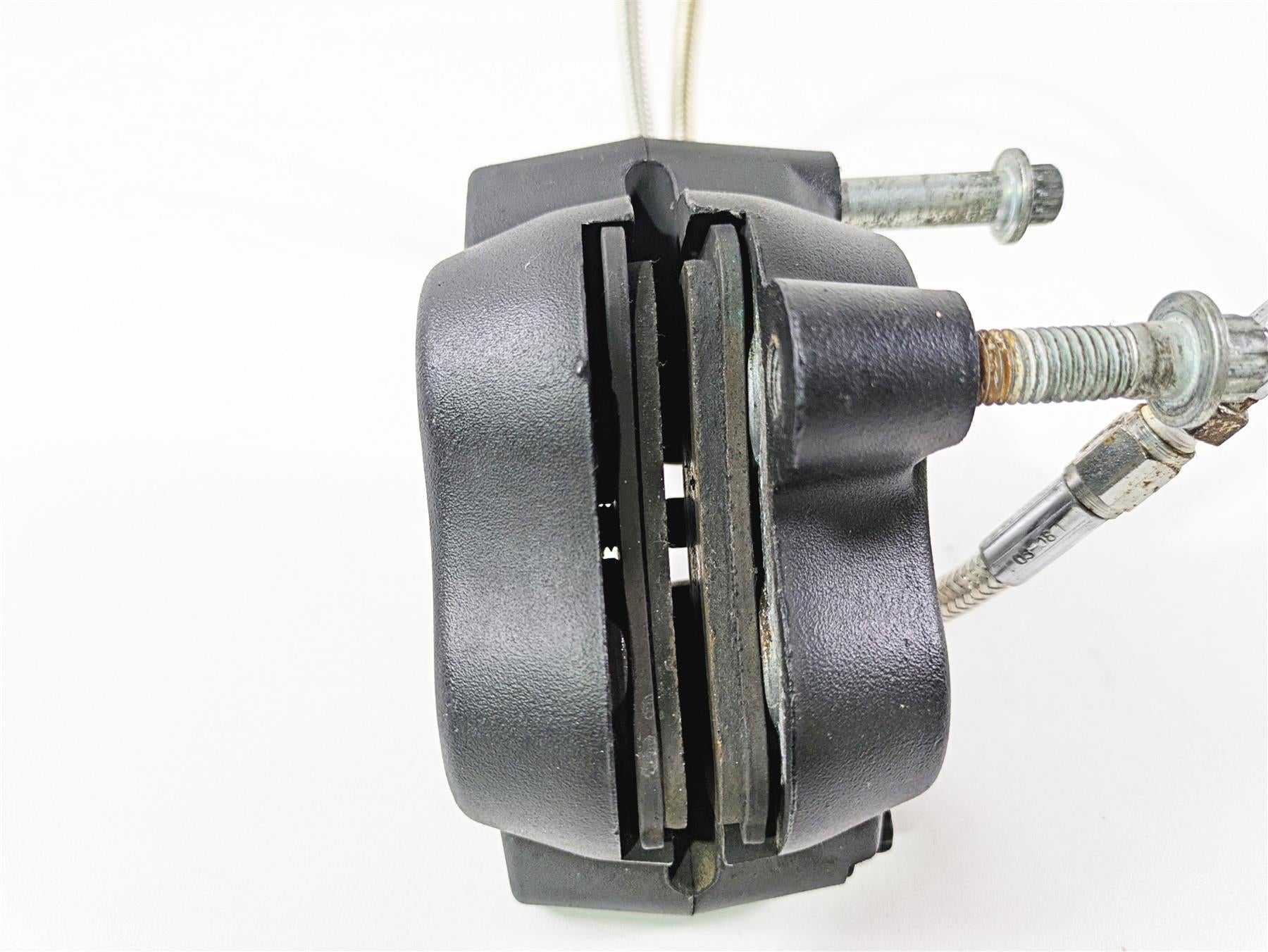2008 Harley FXCWC Softail Rocker Front Brake Caliper 44046-08 {{ shop.shopifyCountryName }} - Mototech271