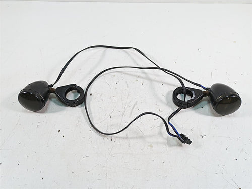 2019 Harley XL883N Sportster Iron Front Blinker Turn Signal Set 68730-07 | Mototech271