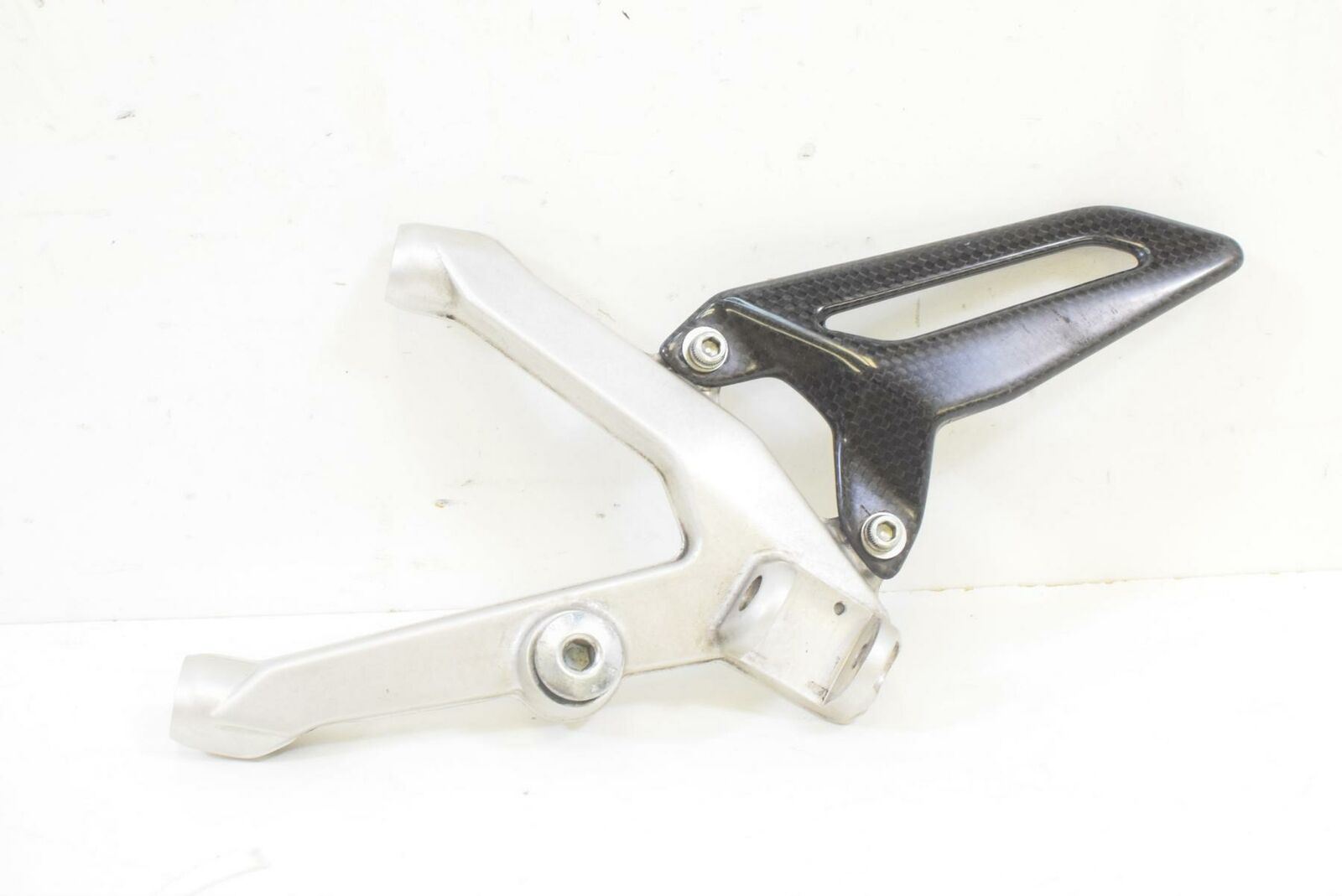 2014 Ducati Panigale 1199 S Left Front Footpeg Bracket Heel Guard 82421861A {{ shop.shopifyCountryName }} - Mototech271