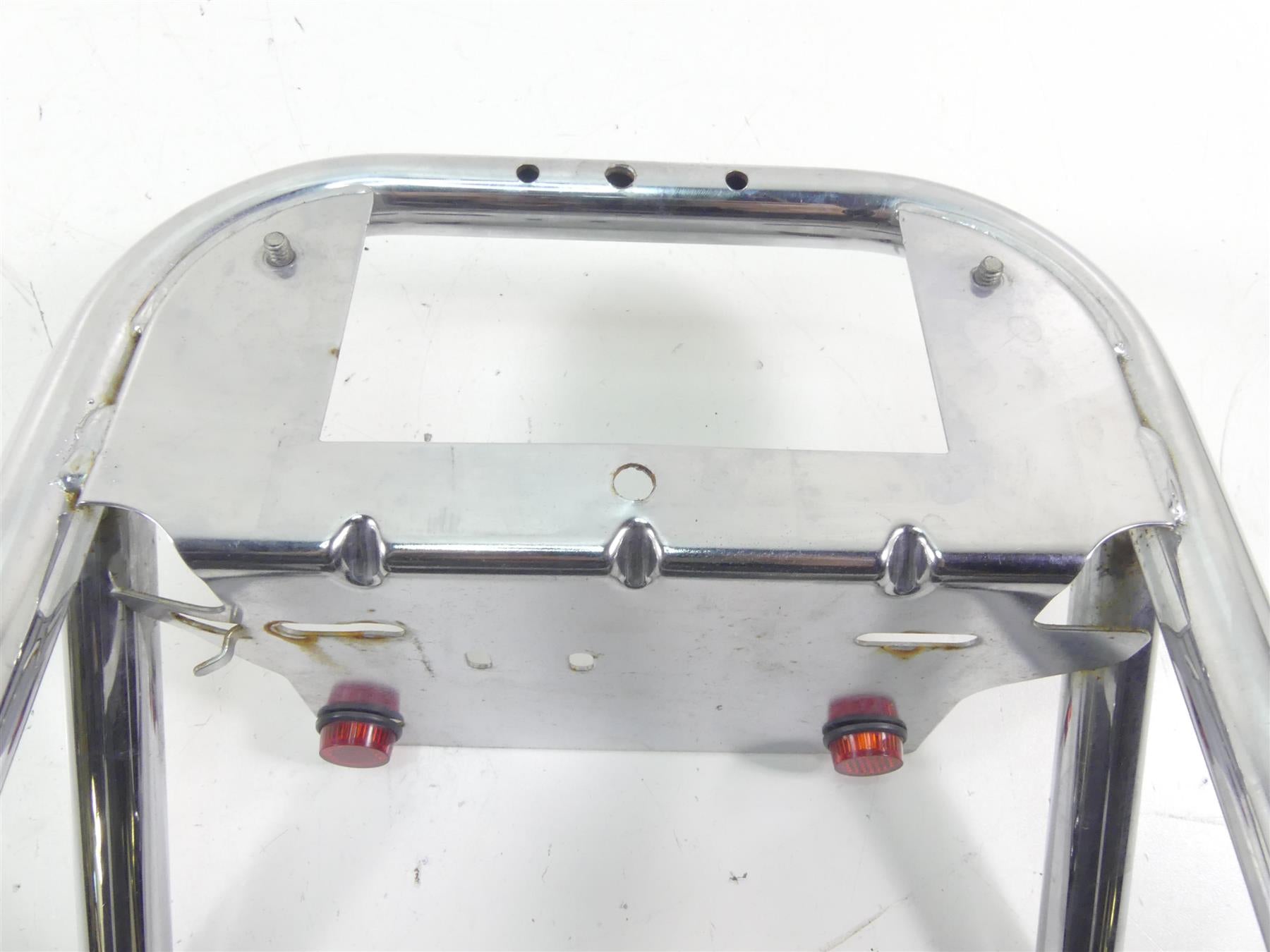 2012 Harley Touring FLHTP Electra Glide Rear Rack Plate Holder Mount 53411-09 {{ shop.shopifyCountryName }} - Mototech271