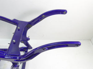2004 Harley Softail FXSTD SE CVO Deuce Straight Blue Frame Chassis With Texas Salvage Title  46966-04BKO | Mototech271