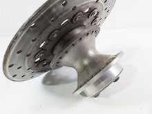 Load image into Gallery viewer, 2007 Harley Dyna FXDB Street Bob Front Wheel Hub Spoke 19&quot; + Rotor 43877-06
