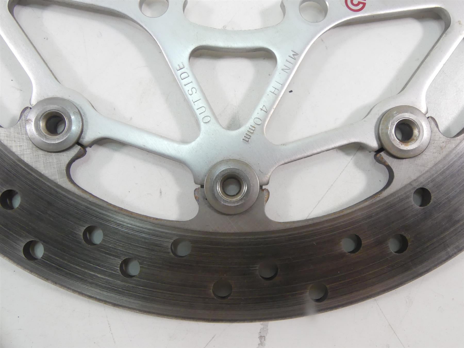 2019 Triumph Street Triple 765R Front Brake Disc Rotors T2022080 {{ shop.shopifyCountryName }} - Mototech271