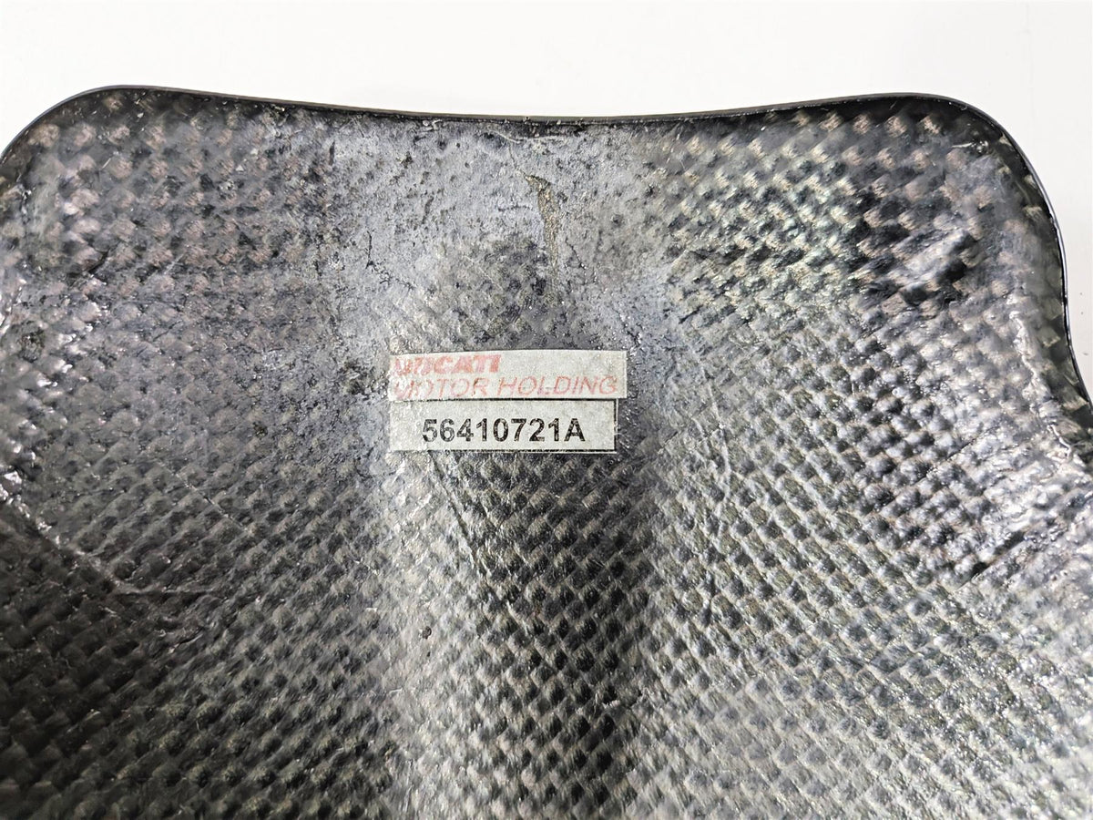 2009 Ducati Hypermotard 1100 S Front Lower Carbon Fiber Fender 56410721A-Mototech271
