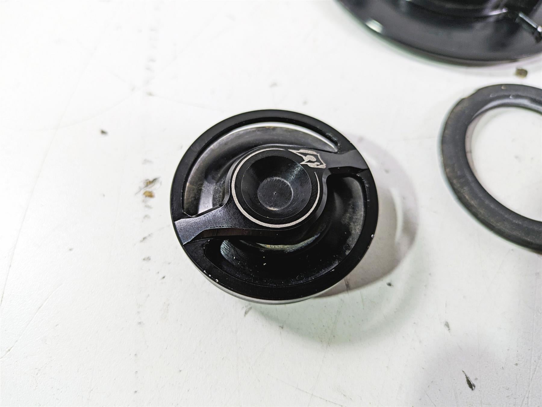 2017 BMW S1000R K47 Driven Racing Halo Locking Gas Cap DHFC-BK {{ shop.shopifyCountryName }} - Mototech271