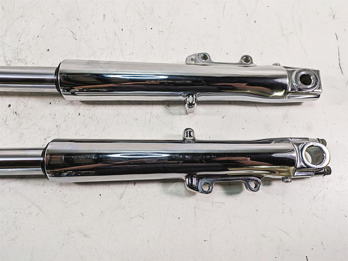 2010 Harley Touring FLHTCU Electra Glide Chrome Front Forks 41mm -Read 46495-09 {{ shop.shopifyCountryName }} - Mototech271