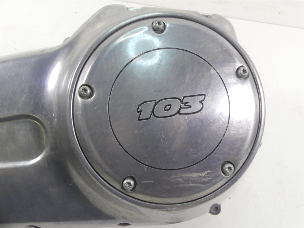 2015 Harley FLS Softail Slim Outer Primary Drive Clutch Cover 60784-06 {{ shop.shopifyCountryName }} - Mototech271