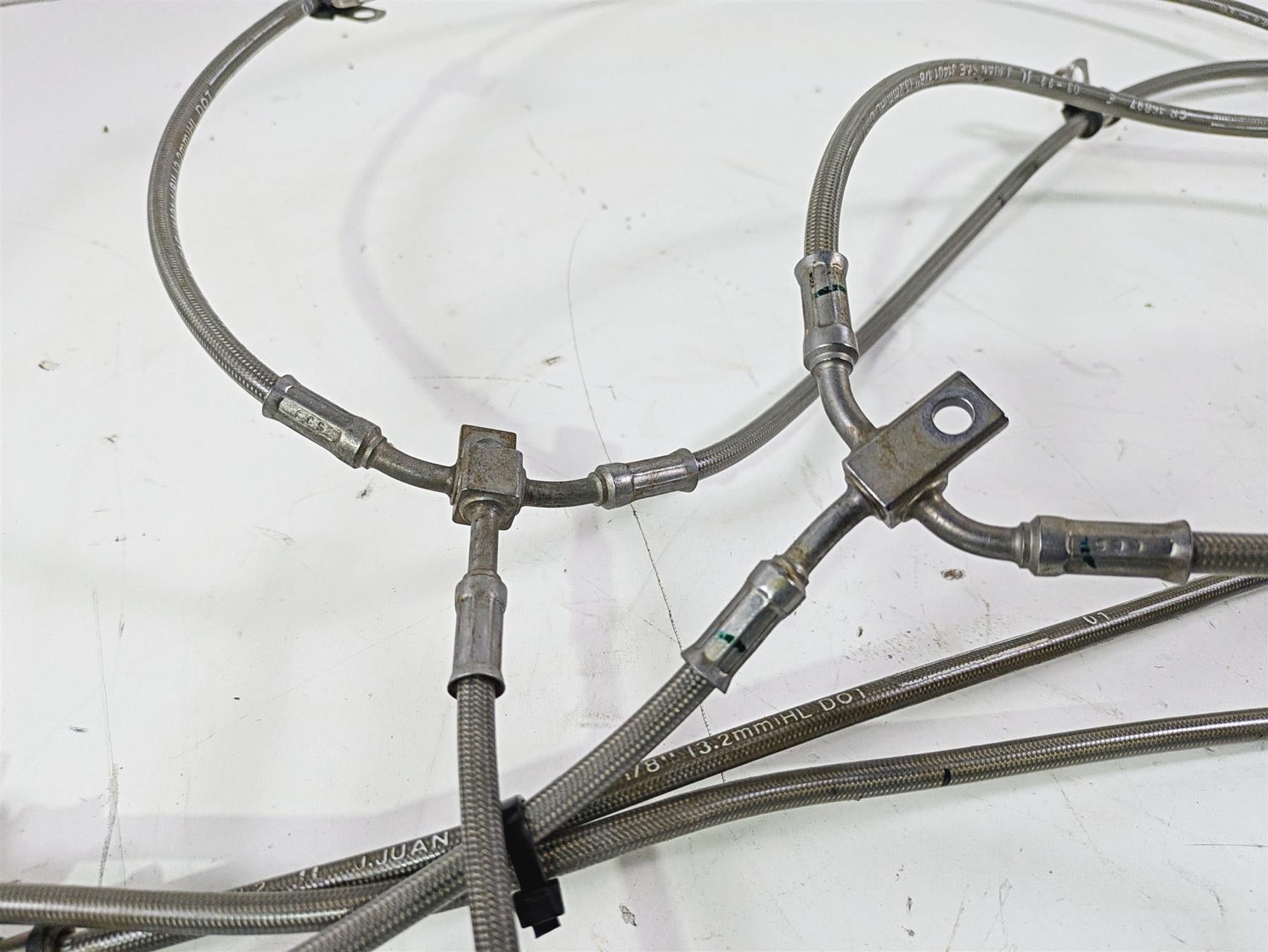 2023 Can Am Maverick X3 XMR Turbo RR Front Rear Brake Line Set 64" 705601492 {{ shop.shopifyCountryName }} - Mototech271