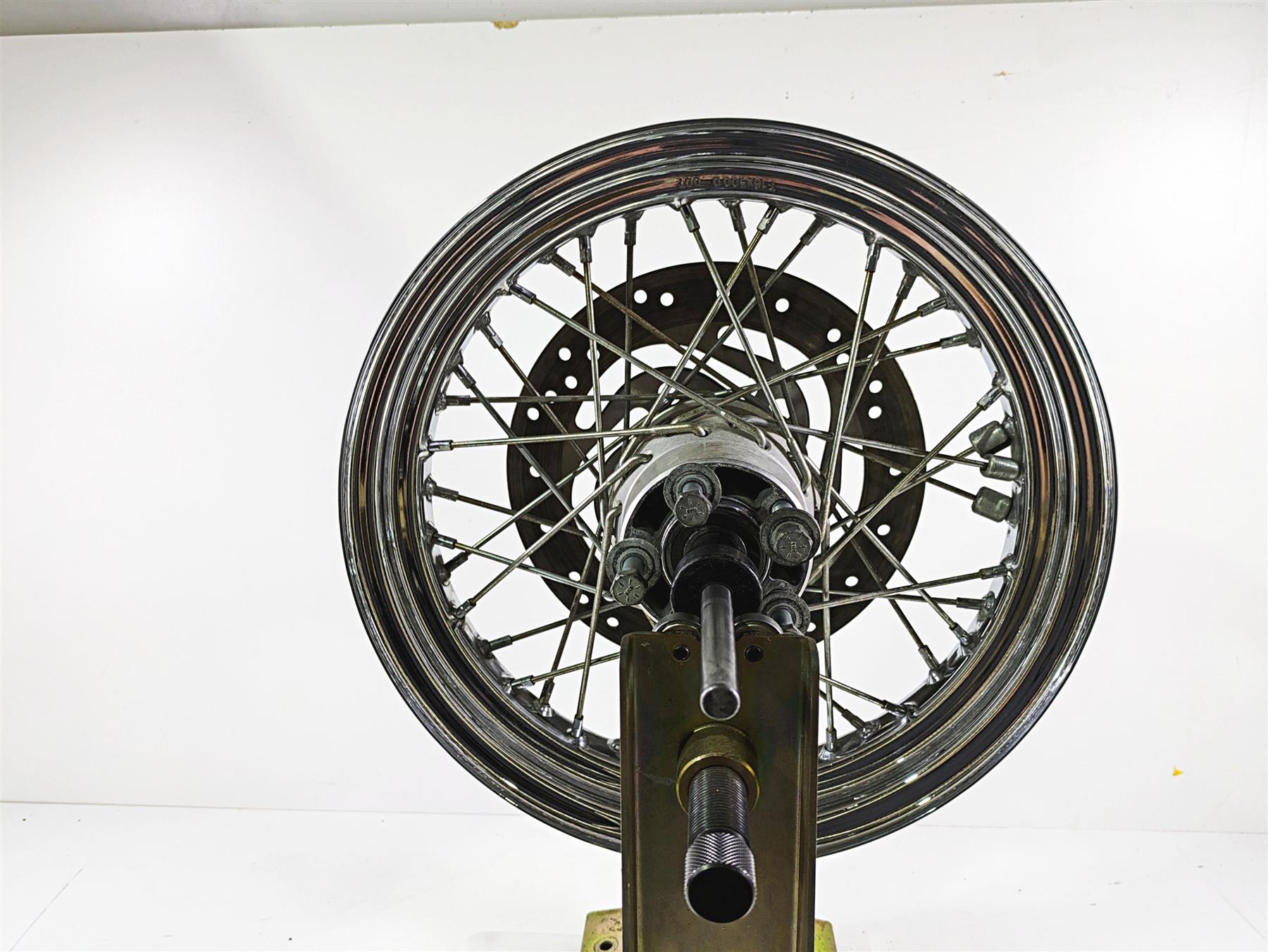 2008 Harley FLSTC Softail Heritage 16x3 Rear Wheel Spoke Rim 40700-08A {{ shop.shopifyCountryName }} - Mototech271