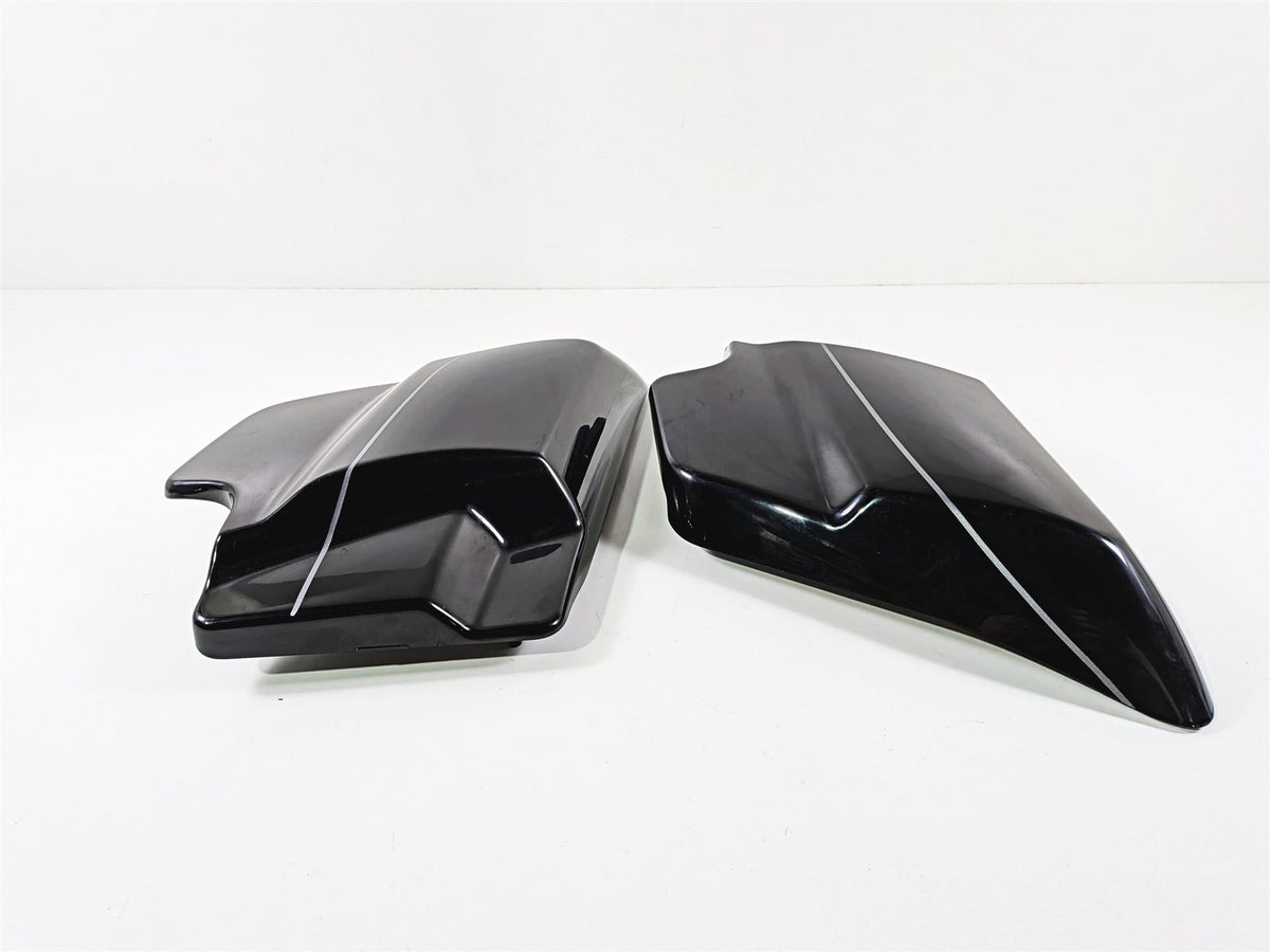 2014 Harley Touring FLHTK Electra Glide Side Cover Set Vivid Black 66250-09-Mototech271