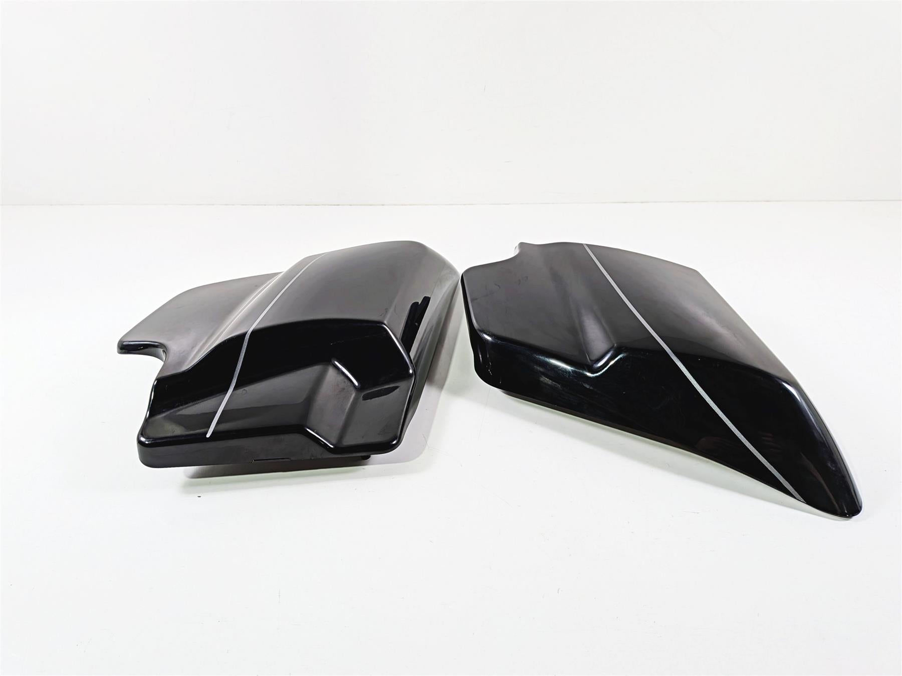 2014 Harley Touring FLHTK Electra Glide Side Cover Set Vivid Black 66250-09-Mototech271