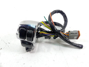 2006 Harley Touring FLHTCU SE E-Glide Left Hand Chrome Control Switch 71597-96B | Mototech271