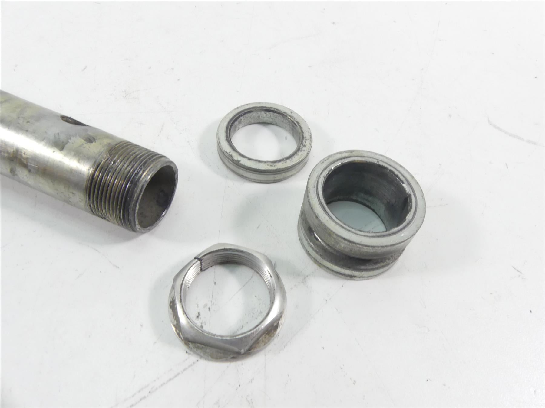 2006 Ducati 999 Biposto Straight Front Wheel Spindle Axle 25mm 81910431A {{ shop.shopifyCountryName }} - Mototech271