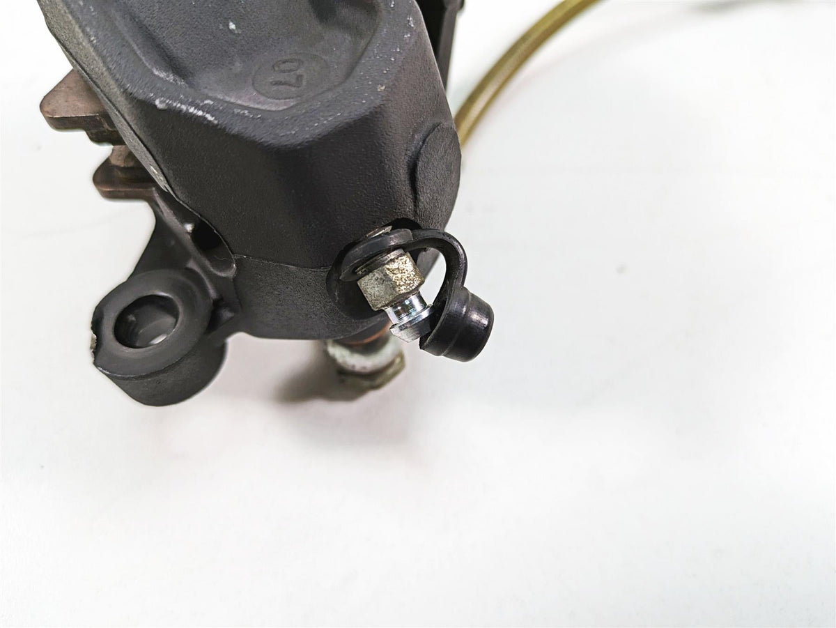 2008 Buell 1125 R Rear Brake Caliper + Line H0102.1AM {{ shop.shopifyCountryName }} - Mototech271