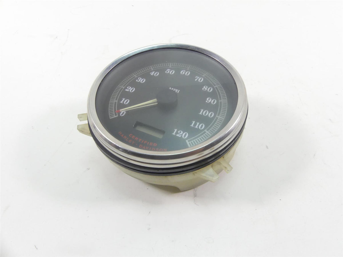 1999 Harley FXSTS Softail Springer Speedometer Gauge Instrument - 45K 67027-99A {{ shop.shopifyCountryName }} - Mototech271