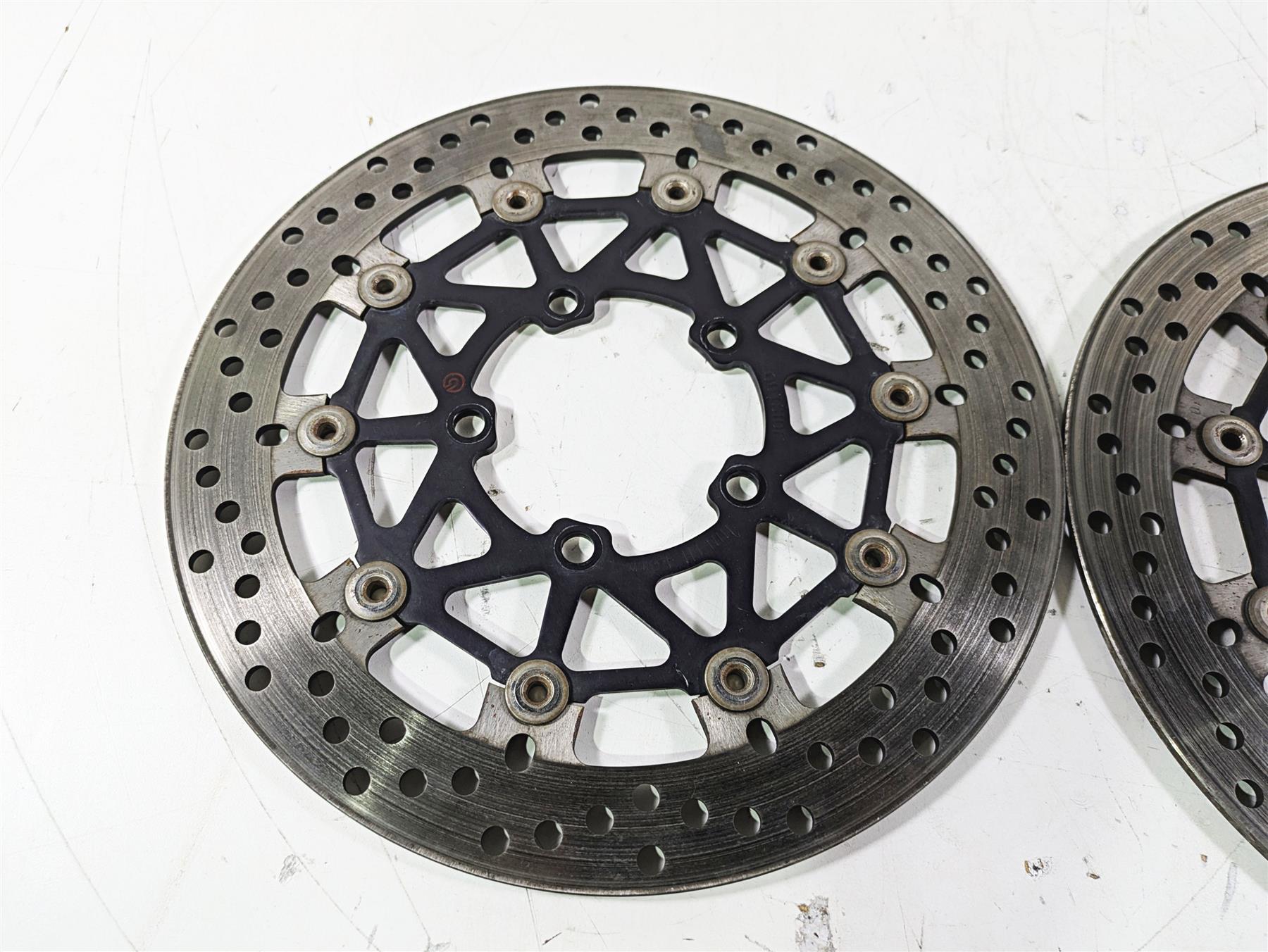 2015 Triumph Tiger Explorer XC Front Brake Disc Rotor Set T2024400 {{ shop.shopifyCountryName }} - Mototech271