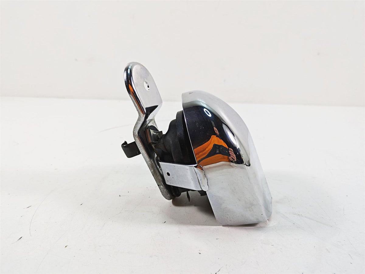 2009 Harley Dyna FXDFSE CVO Fat Bob Horn + Chrome Cover - Bent 61300478A {{ shop.shopifyCountryName }} - Mototech271