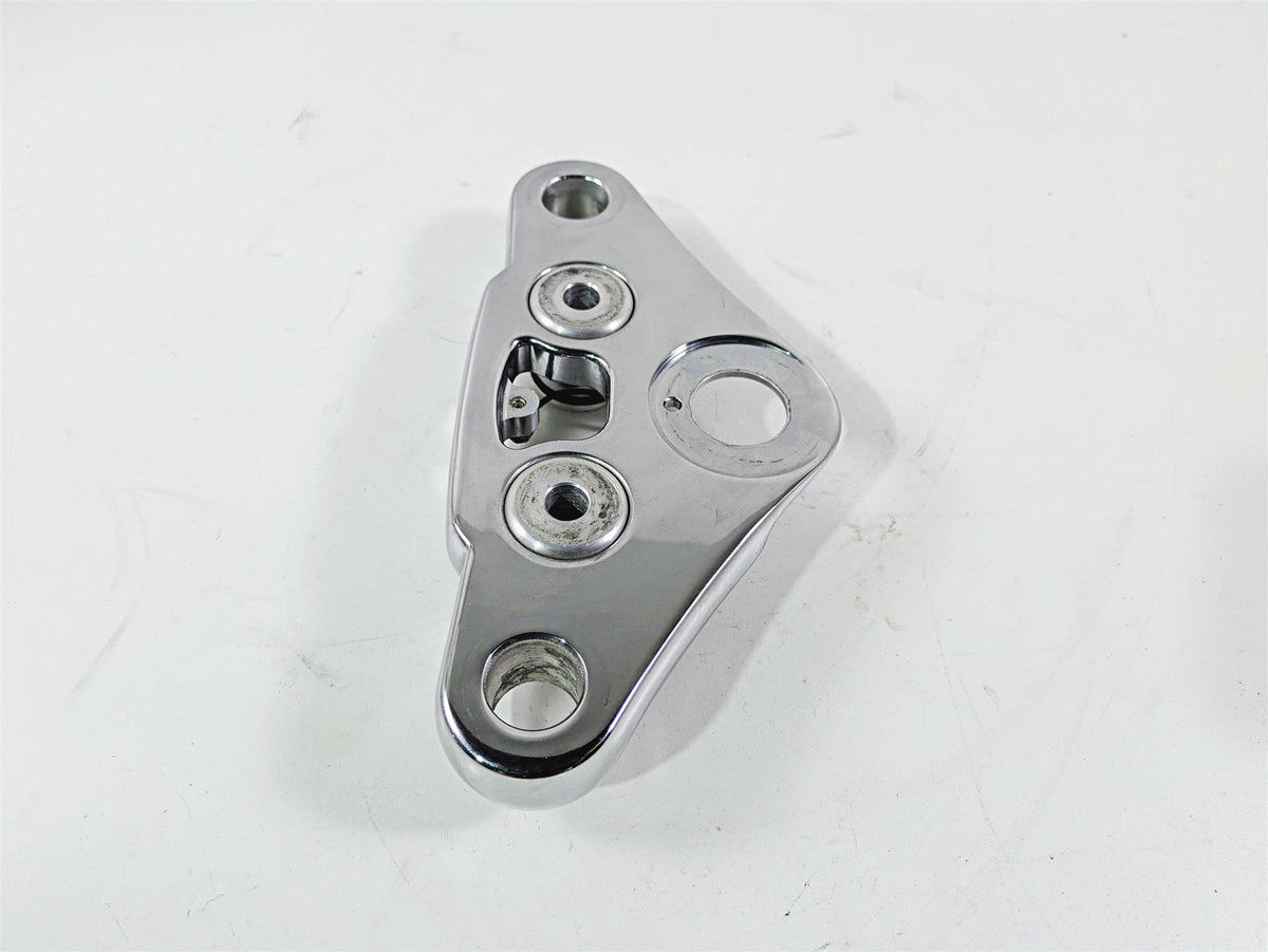 2008 Harley FXCWC Softail Rocker Upper Triple Tree Steering Clamp 46637-08 {{ shop.shopifyCountryName }} - Mototech271
