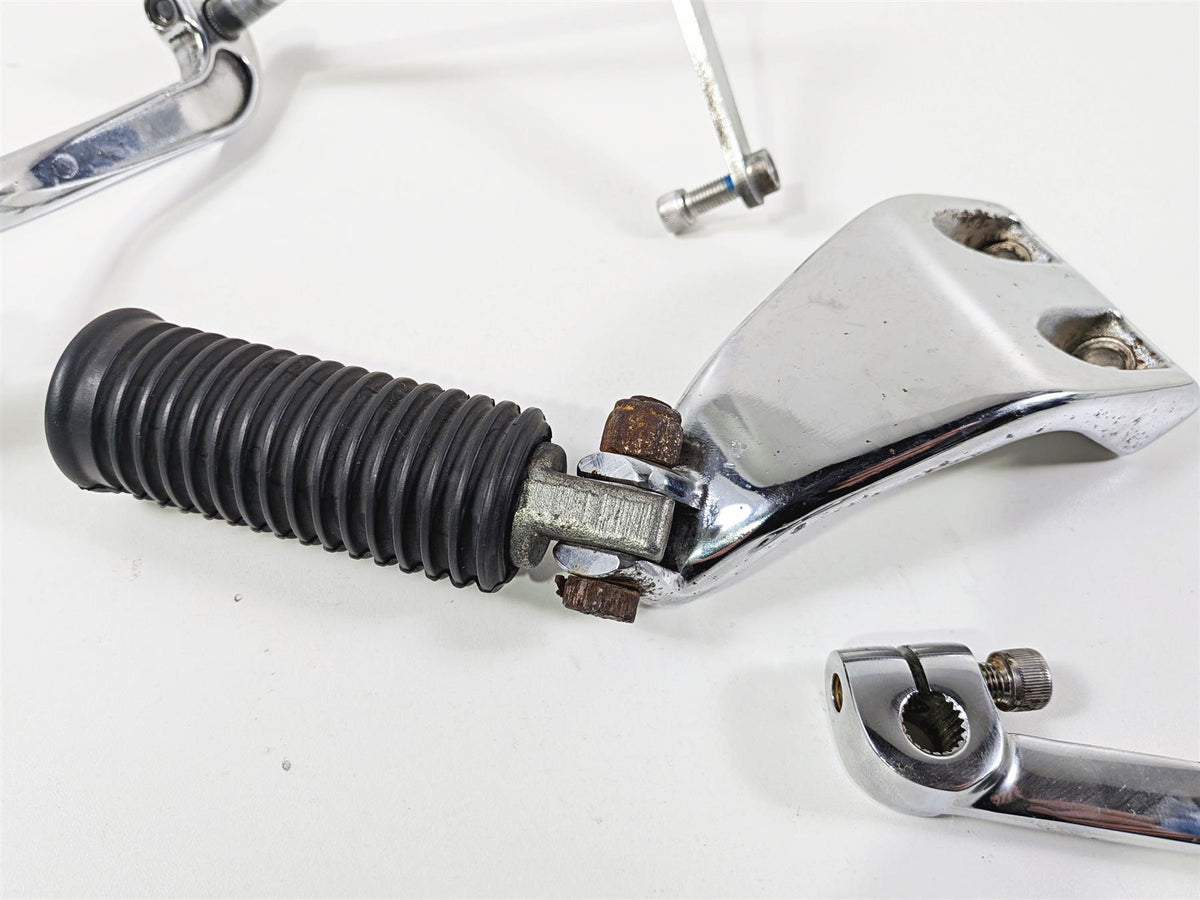 2014 Harley FXDL Dyna Low Rider Left Rider Mid Footpeg & Shifter 50500279 {{ shop.shopifyCountryName }} - Mototech271
