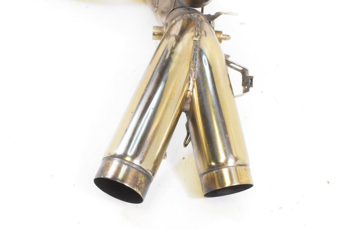 2008 Ducati 848 Exhaust Header Pipe Manifold Set Partly Polished 57012612A 57012 {{ shop.shopifyCountryName }} - Mototech271
