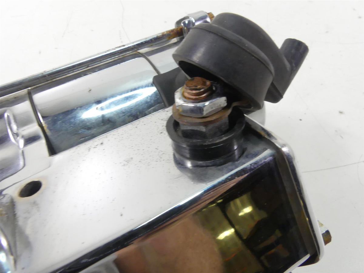 2005 Harley FXDWGI Dyna Wide Glide Engine Starter Motor Chrome - Read 31553-94B {{ shop.shopifyCountryName }} - Mototech271