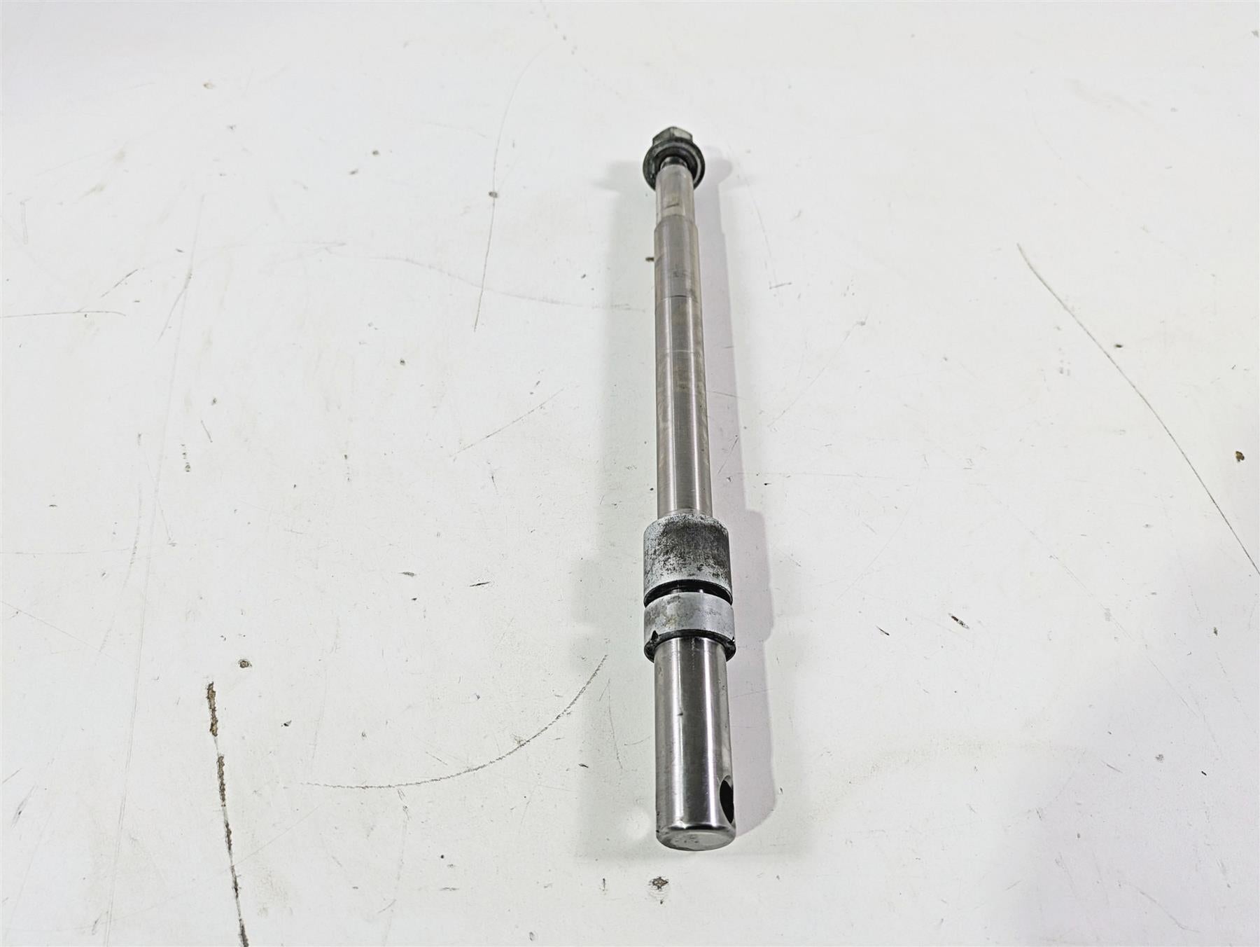 2004 Harley Softail FLSTF Fat Boy Front Axle Wheel Spindle 3/4 41584-86A {{ shop.shopifyCountryName }} - Mototech271