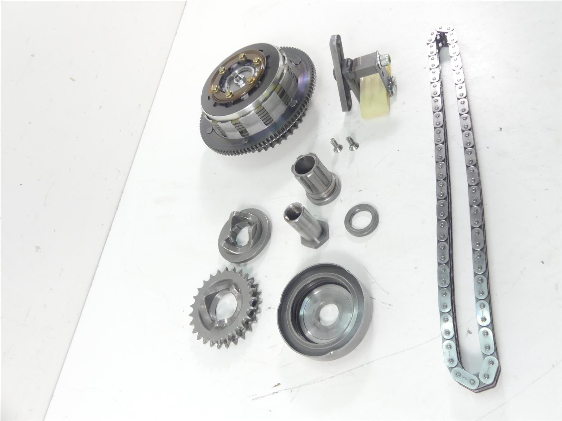 2000 Harley Dyna FXR4 CVO Super Glide Primary Drive Clutch Kit 37707-98A {{ shop.shopifyCountryName }} - Mototech271