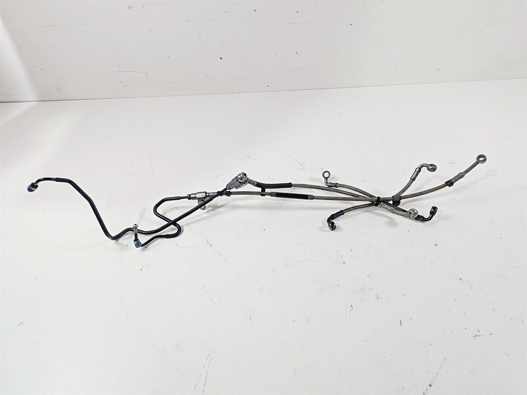 2010 BMW R1200GS K25 Front Abs Brake Line Hose Set 34327671789