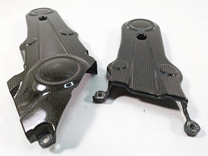 2011 Ducati Hypermotard 1100 Evo SP Carbon Timing Belt Clutch Covers 24511031A | Mototech271