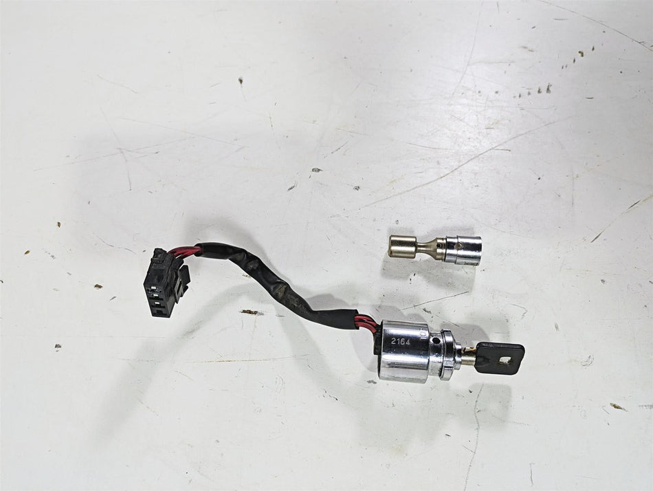 2003 Harley Dyna FXDL Low Rider 100TH Ignition Switch Key Steering Lock 71705-97 {{ shop.shopifyCountryName }} - Mototech271