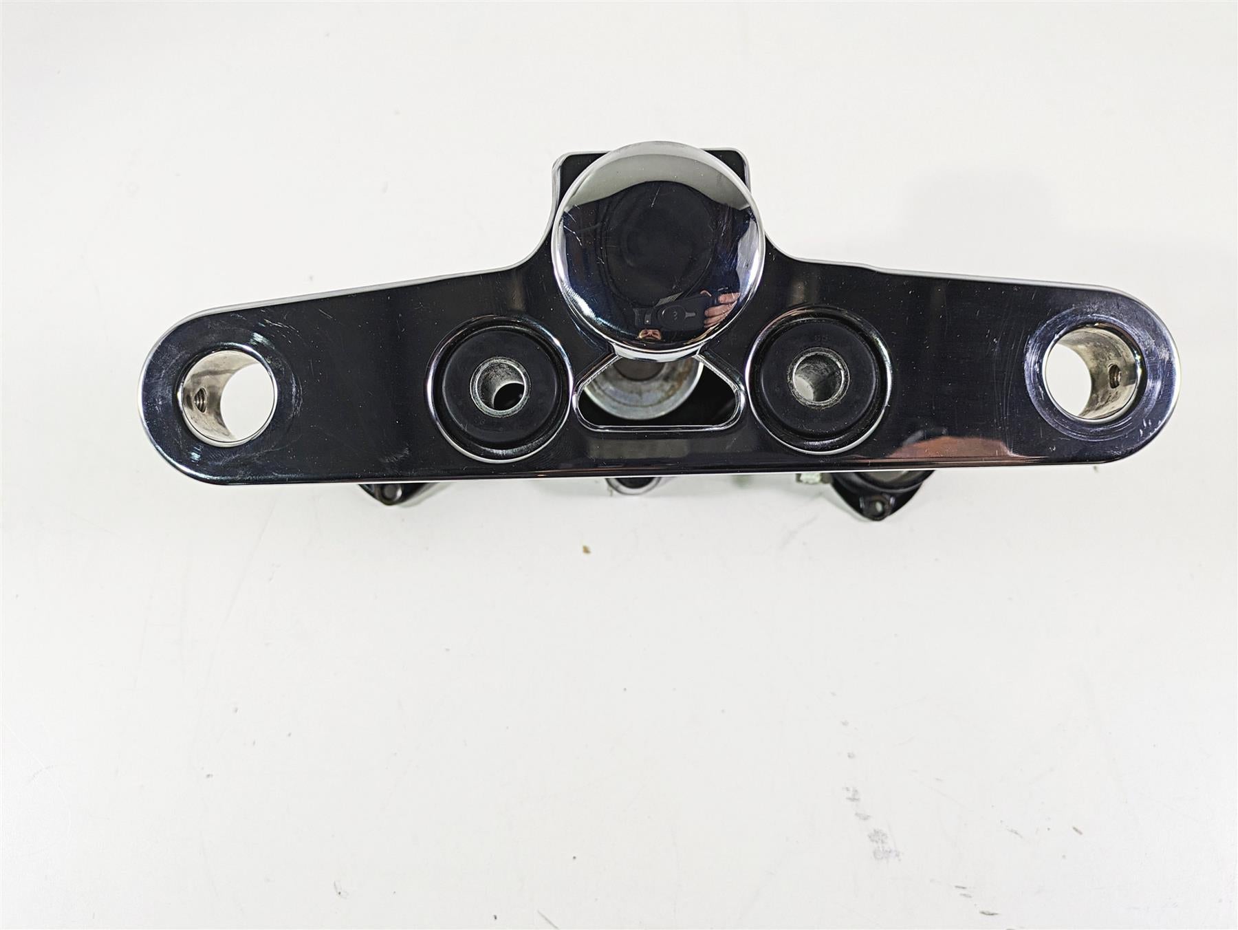2003 Harley FLSTC Softail Heritage 100th Lower & Upper Triple Tree Set 45605-00A {{ shop.shopifyCountryName }} - Mototech271
