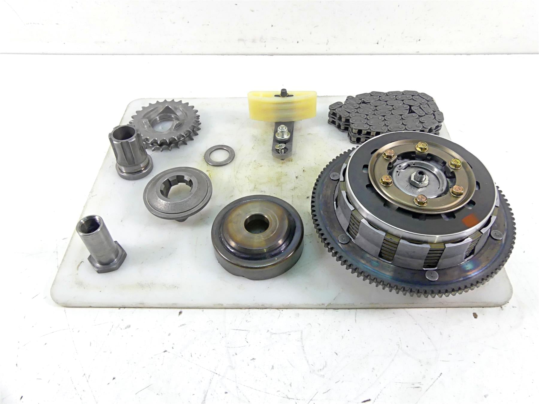 2006 Harley Softail FXSTSI Springer Primary Drive Clutch Set Kit 37802-04A {{ shop.shopifyCountryName }} - Mototech271