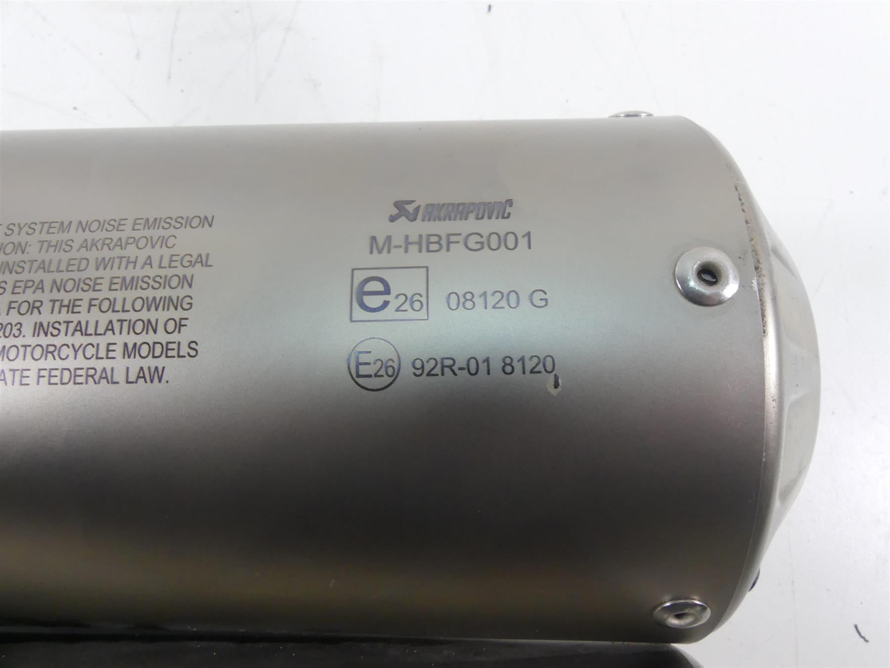 2022 Indian FTR1200 S Akrapovic Titanium Exhaust Muffler Pipe Set 1263584-864 {{ shop.shopifyCountryName }} - Mototech271