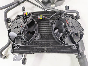 2010 Ducati Streetfighter 1098 S Upper Lower Coolant Radiator Set 54840841A