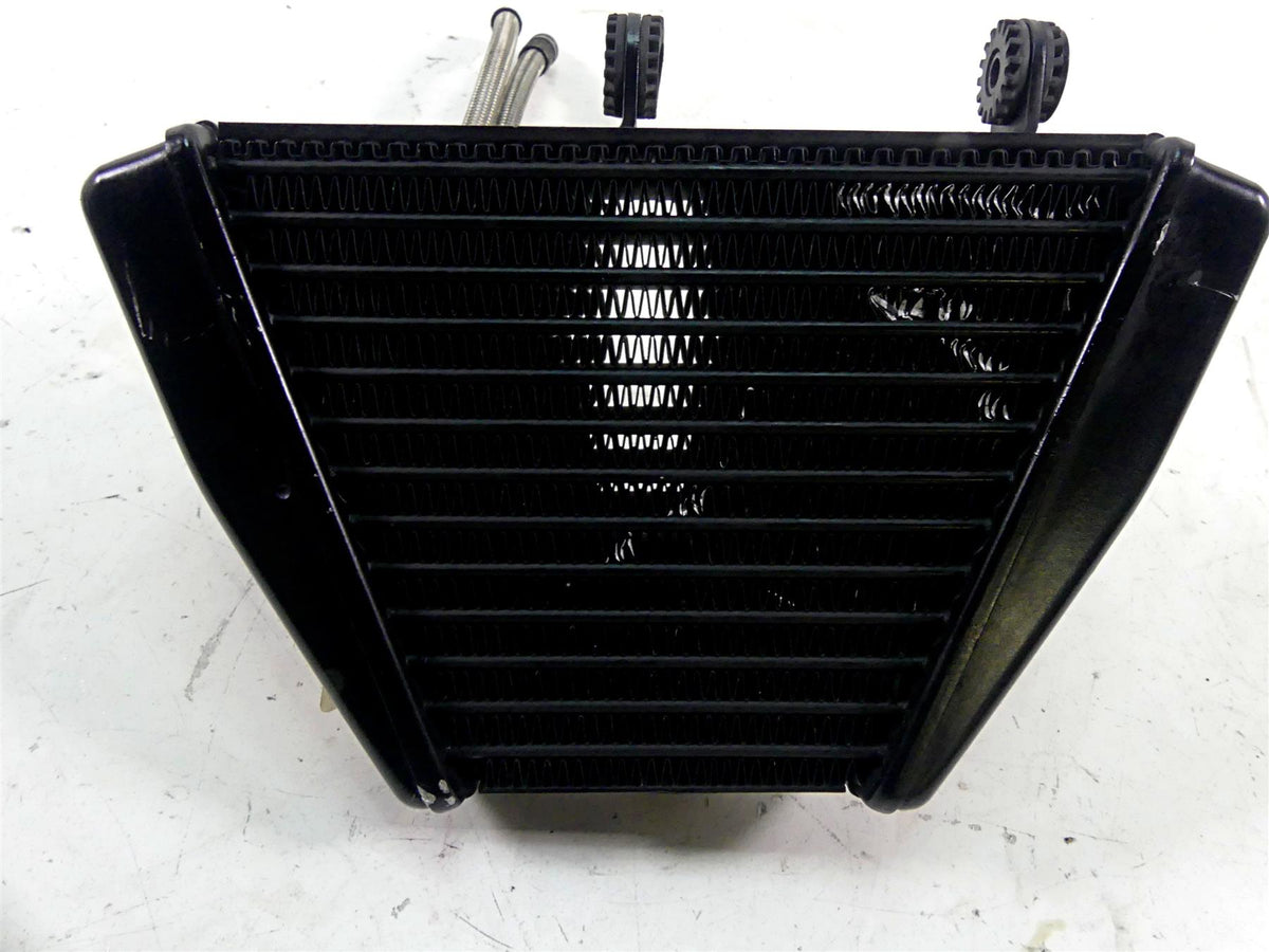 2013 Ducati Diavel Red Oil Cooler Radiator & Lines Set 54840941C {{ shop.shopifyCountryName }} - Mototech271